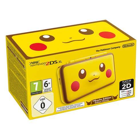 New Nintendo 2DS XL Pikachu Edition £129.99 @ Smyths Toys