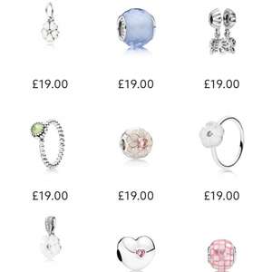 Great Pandora present for Mothers day - Items from £5 @ Swag Jewellers (Free del on orders over £25)
