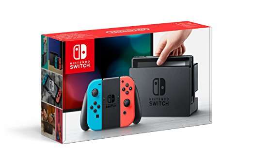 Nintendo Switch (Neon Red/Neon Blue or Gray)delivered £259.99 @ SimplyGames or Nintendo Switch Bundle (FIFA 2018) at ARGOS for £279.99