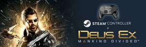 Steam Controller + Deus Ex: Mankind Divided Bundle + Free DLC's - 53% price drop Only £35.38 (Inc. Shipping)