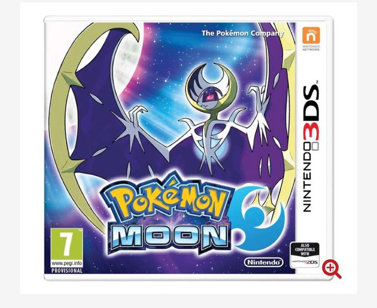 Pokemon Moon 3DS Game, £24.69 w/(1235 player points) .. delivered @ 365games
