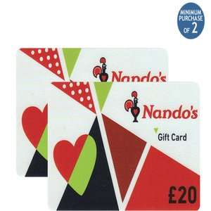 Nando's / Vue / Pizza Express Gift Cards £120 worth for £86.97 (27.5% discount) @ Costco online (Costco Members)