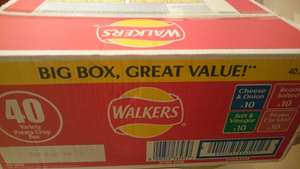 Walkers Crisps 40x25g £4 One Stop