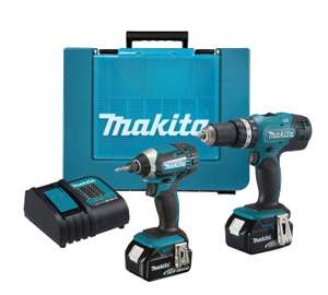 Makita drill and impact driver. 2 x 4ah £192 including Vat Tradepoint customers only B&Q
