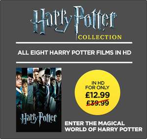 All Harry Potter films to own (not rent) on Rakuten (Wuaki) - £12.99