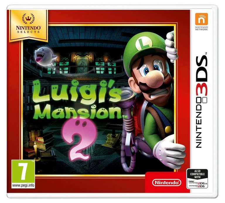 Nintendo Selects Luigi's Mansion 2 £13.84 @ Base (delivered)