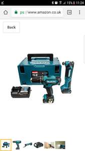 Makita Drill, Multi Tool, 2 x Batteries and Charger and Accessory Kit £149.99 Amazon