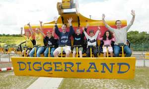 20% Off Entry for up to 4 people to Diggerland via Free Downloadable Voucher at Littlebird (kids under 90cm go Free)