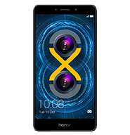 Honor 6X in grey colour, on PAYG Three, £149.99+£10 topup UNLOCKED