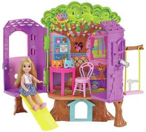 Barbie Chelsea Doll and Clubhouse Treehouse £16.49 @ Argos