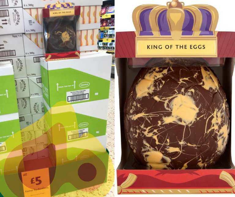 King of the eggs 800g Morrison’s reduced to £5 instore