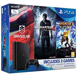 PS4 1TB Triple Pack (Uncharted 4 + Ratchet & Clank + Driveclub) - £199.99 @ GAME