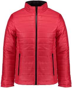 Mens Red Plain Zipper Jacket, was £29.99 now £7 | save £22.99 (77%) + £3.99 delivery @ Blue Inc