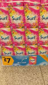 Surf washing powder 90 washes at Morrisons Colwyn Bay for £7
