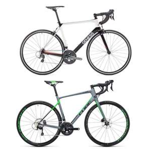 Genesis Zero Z1 2018 Carbon Racing Road Bike £819.99 / Cube Attain GTC Pro Disc 2017 Carbon £1,019.99 w/code  & Free DX 24 Hour Delivery @ Rutland Cycling (S / XS left)