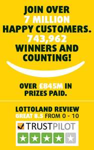 Lottoland - 3 lines for £2