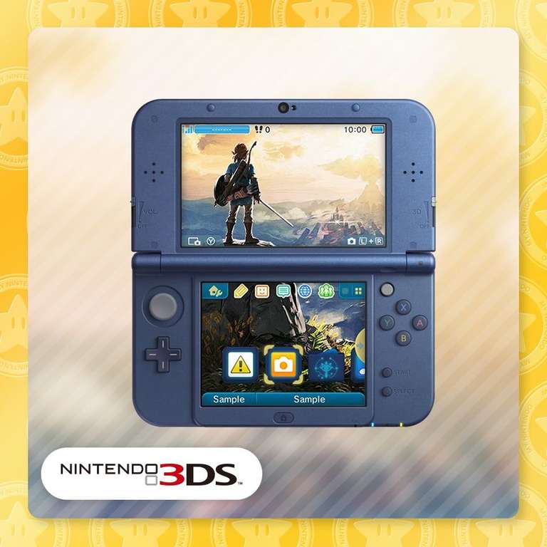 Zelda BOTW Theme [3DS] 20 Gold + more @ Mynintendo