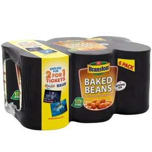 Branston Baked Beans 6 x 410g Now £1.00 @ B&M