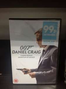 Daniel Craig 007 box of two films Quantum of Solace and Casino Royale 24p in That's Entertainment (75% sale off EVERYTHING) in Bootle Strand Store