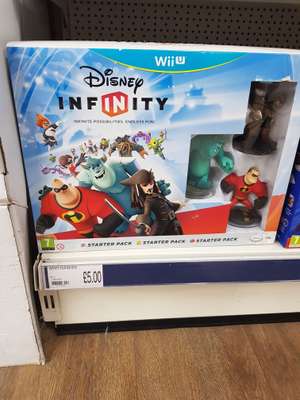 Disney infinity starter pack for Wii U £5 @ Poundworld Barnsley