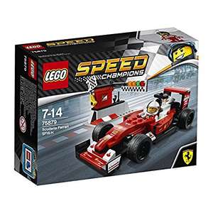 Lego Speed Champions 75879 "Scuderia Ferrari SF16-H" Building Set £8.75 (Prime) / £12.74 (non Prime) at Amazon