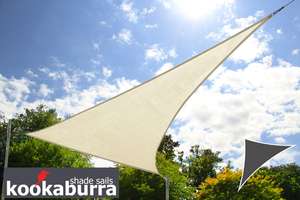 Sail Sun shade trianglular kookaburra £9.99 + £4.99 p+p @ Primrose