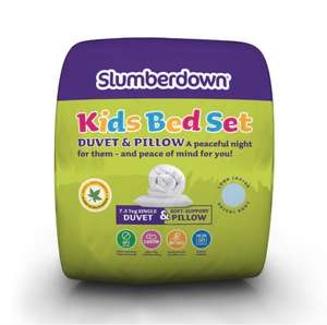 Slumberdown Kids Bed set [7.5 Tog] £9.99 Delivered @ Slumberdown