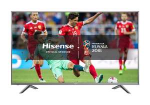 Hisense H65N5750UK 65-Inch 4K UHD Smart TV - Silver (2017 Model) - £689 @ Amazon