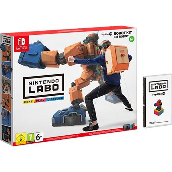 Nintendo Labo Toy-Con 02 Robot Kit for Nintendo Switch £62.99 Delivered @ 365 Games (+ Earn Player Points worth £3.15)