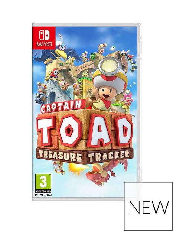 Toad Treasure Tracker Nintendo Switch / 3DS Preorder £28.99 (Free C+C) @ Very