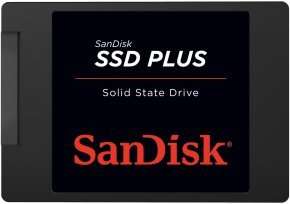 Sandisk SSD Plus 480GB SATA III 2.5inch SSD £89.98 - Ebuyer