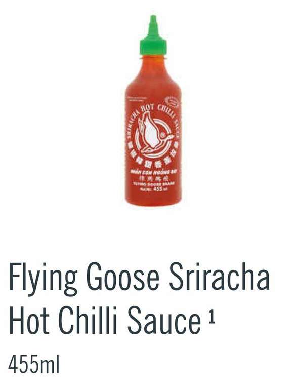 Flying Goose Sriracha Hot Chili Sauce £1.99 @ Lidl