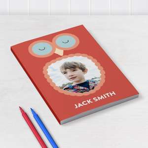 A5 Softcover Notebook 6x8'' was £12.99, now £6.99 delivered @ Truprint