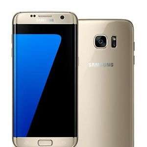 Grade A boxed All Accessories - Samsung Galaxy S7 Edge 32GB SIM-Free Smartphone in Gold @ Telephones Online