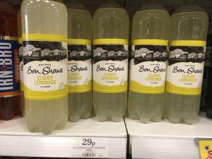 Ben Shaws Cloudy Lemonade 29p @ Home Bargains 2L