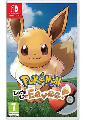 Pokemon Lets Go Eevee! / Pokemon Lets Go Pikachu! (Nintendo Switch) £39.85 Delivered (Preorder) @ Base