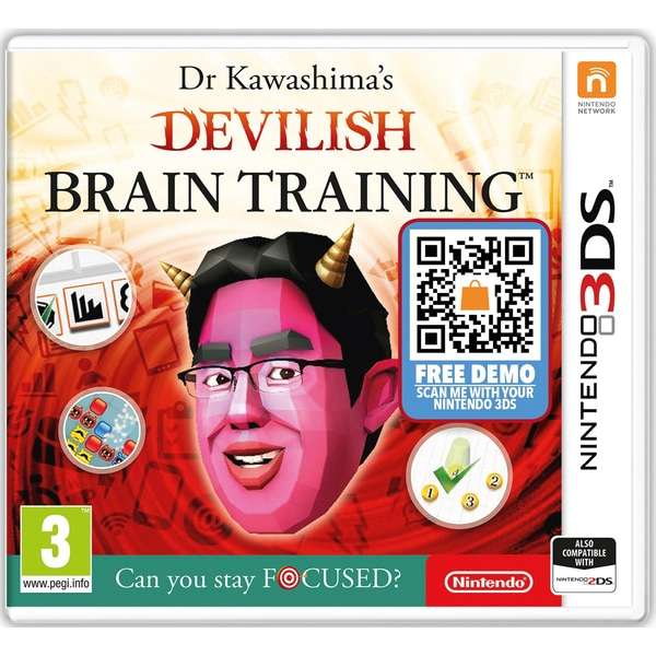 Dr Kawashima's Devilish Brain Training (Nintendo 3DS) - £9.99 at Smyths