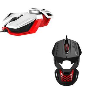 Mad Catz RAT1 Mouse - Black or White £2.79 each C&C only @ Currys