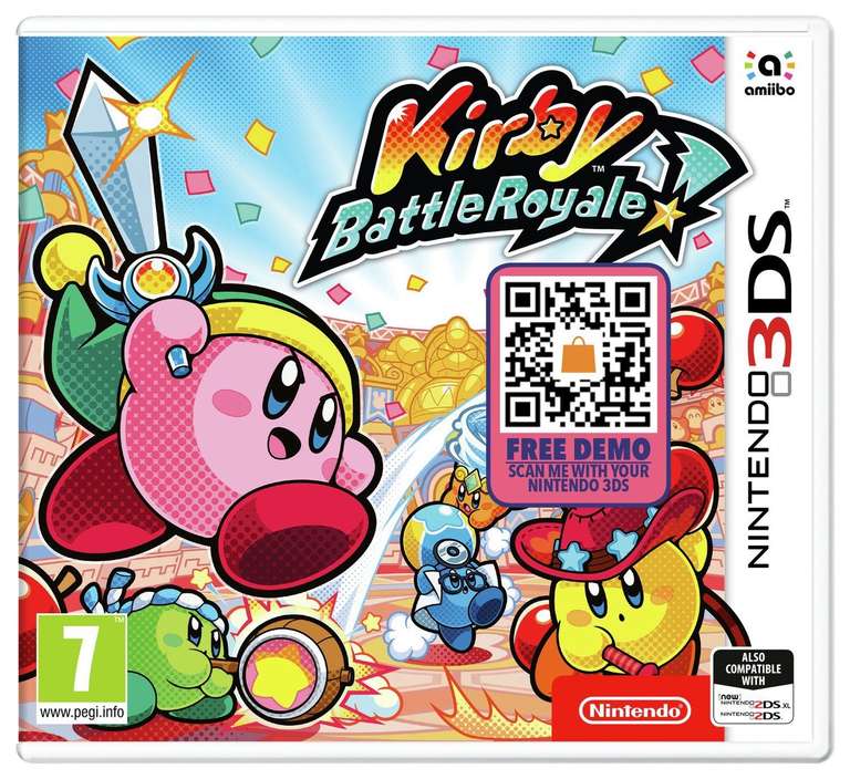 Kirby Battle Royale for Nintendo 3DS @ Argos on eBay £12.99 Delivered