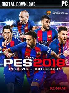 PES Pro Evolution Soccer 2018 PC £4.74 (£4.99 without FB Code) @ CDKeys