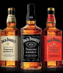 Jack Daniel's Tennessee Whiskey 70cl Original/Honey/Fire - £16 @ Sainsburys