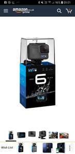 Gopro hero 6 black - £345 @ Sold by Elixir UK and Fulfilled by Amazon