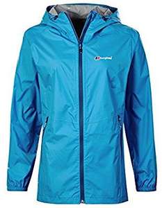 Berghaus Women's Deluge Light Waterproof Jacket size 14 £21.79 other sizes available also @ Amazon