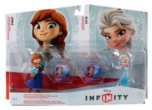 Disney Infinity 1.0 Frozen Anna & Elsa Toy Box Set. From Argos on ebay - £3.99
