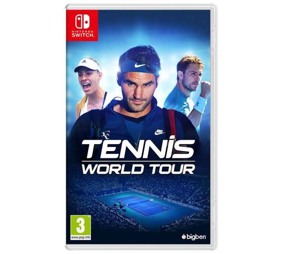 Tennis World Tour (Switch, PS4, Xbox One) £24.99 @ Argos