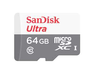 SanDisk 64 GB Class 10 MicroSDHC @ Amazon Deal of the Day £12.44 w/ Prime (£16.93 non Prime)