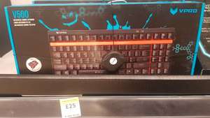 VPRO V500 Mechanical Keyboard for £25 @ Tesco (Instore)