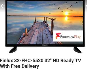 Finlux 32-FHC-5520 32" Smart TV £119 @ Groupon