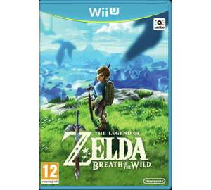 Legend of Zelda: Breath of the Wild Wii U Game £24.99 @ argos see op