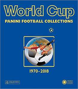 Panini World Cup Collections 1970-2018 Paperback (Pre order) - £22 @ Amazon